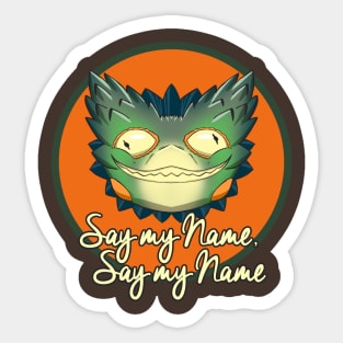 Pukei Pukei - Say my name Sticker